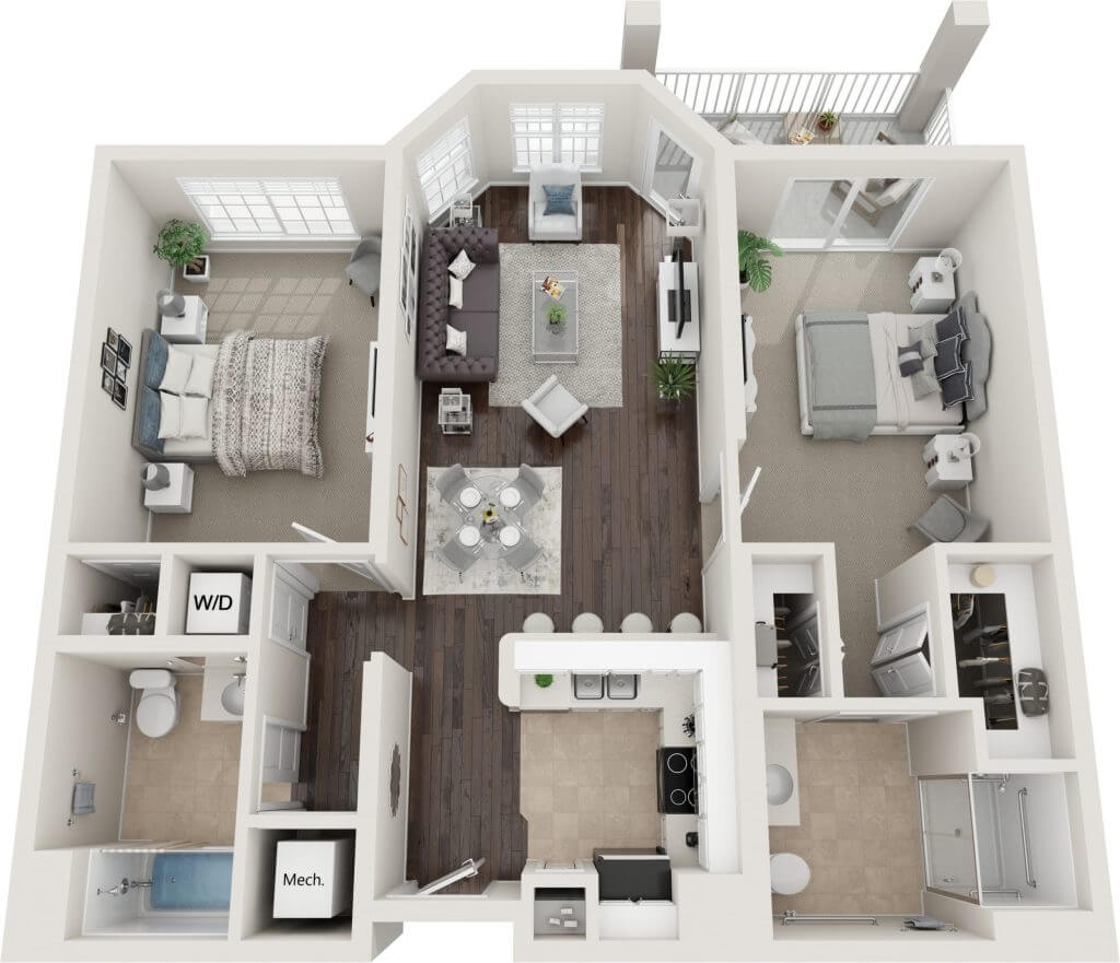 Alexandra floor plan